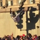 Cubs Fans Are Doing Trust Falls From an 18-Foot Statue<em></em>